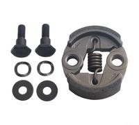 Assemblage d'embrayage, 2 34F 1 jeu avec joints de vis, 2 pièces de rechange du moteur, construction en métal haute dureté, longue durée de vie, pour réparation de débroussailleuse de jardin
