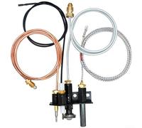 Assemblage pilote de gaz naturel pour cheminées lennox, 69L17 de rechange avec thermocouple et allumage, pièces d'aération directes faciles à installer