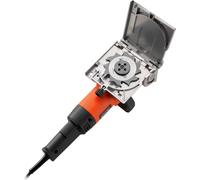 Assembleuse à lamelles, 5,9 A, kit d'outils pour assembleuse à lamelles avec moteur 760 W à 11 600 tr/min, encoche de positionnement à 45 degrés, lame à pointe en carbure, lamelles pour bois, sac à po