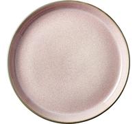 Assiette à dessert 17 cm, gris/rose clair, Bitz