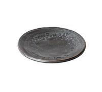 Assiette à dessert BLACK PEARL 13 cm, noir, céramique, MIJ