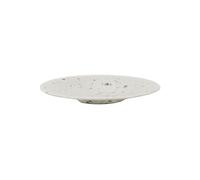 Assiette à dessert en grès blanc, ronde - Pomax, Bosque - Ø22xH3 cm
