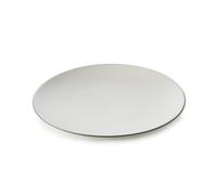 Assiette à dessert EQUINOXE, set de 6 pc, 21,5 cm, coton blanc, REVOL