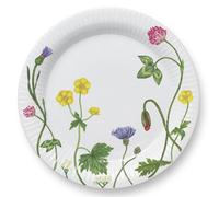 Assiette à dessert HAMMERSHOI SUMMER - WILD FLOWERS 22 cm, blanc, porcelaine, Kähler