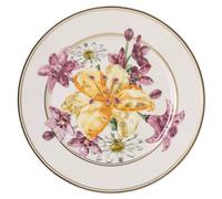 Assiette à dessert Idyllia, Porcelaine, Motif imprimé cristal, bouquet, Multicolore OS