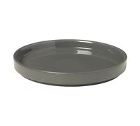 Assiette à dessert PILAR ⌀ 14 cm, gris foncé, céramique, Blomus
