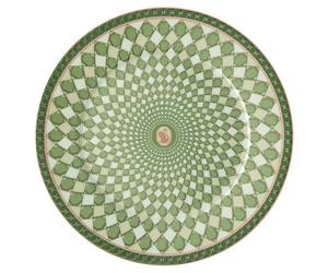 Assiette à dessert Signum, Porcelaine, Verte OS