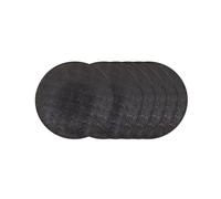 Table Passion - Assiette à dessert Vésuvio noir 21 cm (lot de 6)