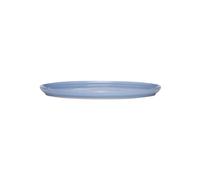 Assiette à diner en céramique bleu clair, ronde, uni, compatible lave-vaisselle/four/micro-ondes - Hübsch, Amare - Ø28x2 cm