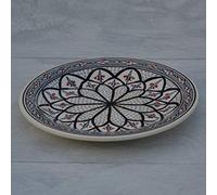 Assiette à entrée ou dessert Bakir gris - D 20 cm