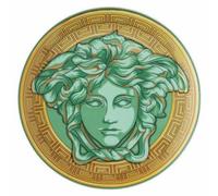 Assiette à pain Rosenthal Versace 17 cm Medusa Amplified - Green Coin, 19335-403762-10217