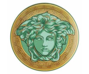 Assiette à pain Rosenthal Versace 17 cm Medusa Amplified - Green Coin, 19335-403762-10217