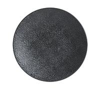 Assiette à pain Vésuvio noir 16 cm (lot de 6)