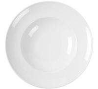 Hendi Assiette à pâtes 300 mm porcelaine blanche – micro-ondes/lave-vaisselle – Lot de 6