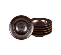 Assiettes à pâtes onyx 27 cm x6