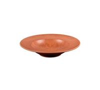 Table Passion – Assiette à pâtes Onyx 27 cm Terracotta – Lot de 6