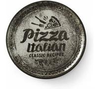 Assiette à Pizza Recipe Collection Noir 310 mm x 6 Hendi 6
