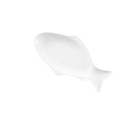 Assiette à poisson en céramique sous glaçure | Assiette à poisson chinoise de style nordique spécial restaurant domestique 33 cm