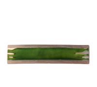 Assiette à sushis et sashimis EARTH BRIGHT GREEN 52 x 12 cm, MIJ