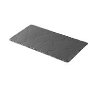 Assiette à tapas BASALT 30 x 16 cm, effet ardoise, céramique, REVOL