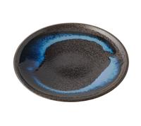 Assiette à tapas BLUE BLUR 17 cm, bleu, céramique, MIJ