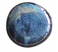 Assiette à tapas INDIGO BLUE 16,5 cm, forme irrégulière, MIJ