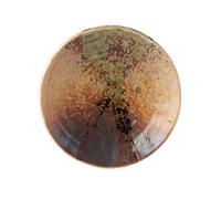 Assiette à tapas WABI SABI 17 cm, marron, céramique, MIJ