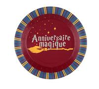 Assiette anniversaire magique