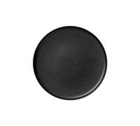 ASA 19160190 Coppa Assiette en porcelaine, Noir, Ø26,5cm