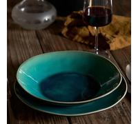 Assiette creuse à pâte Costa Nova Riviera (x6) Marron 25,5x4,6 cm/ 0,79 L