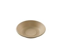 Assiette creuse crème en canne à sucre Ø 19 cm 800 unités Betik