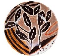 Assiette creuse Dalida 19 cm (lot de 6) - Amadeus - Marron - Grès Marron G