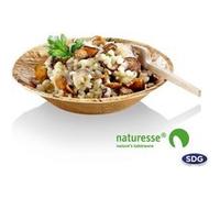 Assiette Creuse en Feuille de Palmier 18 cm SDG x 100 NC G