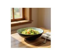 Assiette creuse Finesse Vert - D 20 cm