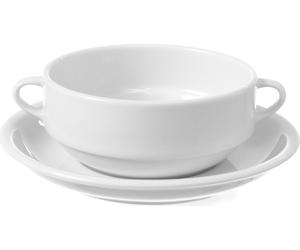 Assiette creuse, HENDI, soucoupe, ø170mm