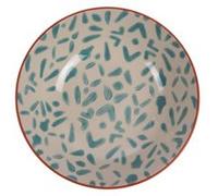 Assiette creuse Keola 19 cm (lot de 6) - Amadeus - Blanc - Grès Bleu G
