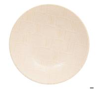 Assiette creuse Laetitia D21cm creme - Atmosphera Créateur d'intérieur