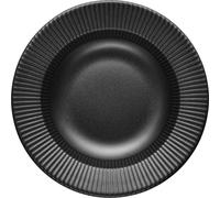 Assiette creuse LEGIO NOVA 25 cm, noir, grès, Eva Solo