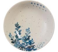 Assiette creuse Lison 19 cm (lot de 6) - Amadeus - Blanc - Grès Bleu G