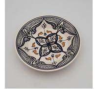 Assiette creuse Marocain noir - D 24 cm
