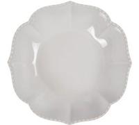 Assiette creuse Romy 19 cm (lot de 6) - Amadeus - Blanc - Grès Blanc G