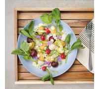 Assiette creuse Sajet gris - D 24 cm