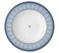 Assiette creuse Signum, Porcelaine, Bleue OS