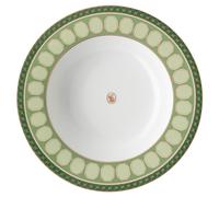 Assiette creuse Signum, Porcelaine, Verte OS