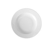 Assiette Creuse Simple Porcelaine Blanche Ø 220 mm - Lot de 12