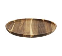 Assiette de Présentation Acacia 30cm Marron