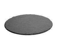 Assiette de Présentation Ardoise 32cm Gris