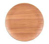 Assiette de présentation bois naturel 34 cm