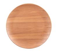 Assiette de présentation bois naturel 34 cm - Table Passion