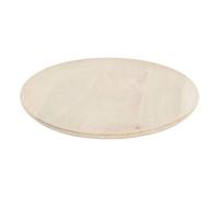 Assiette de Présentation en Bois Ward 37cm Beige